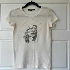 Imogene and Willie - Original Willie Nelson t shirt